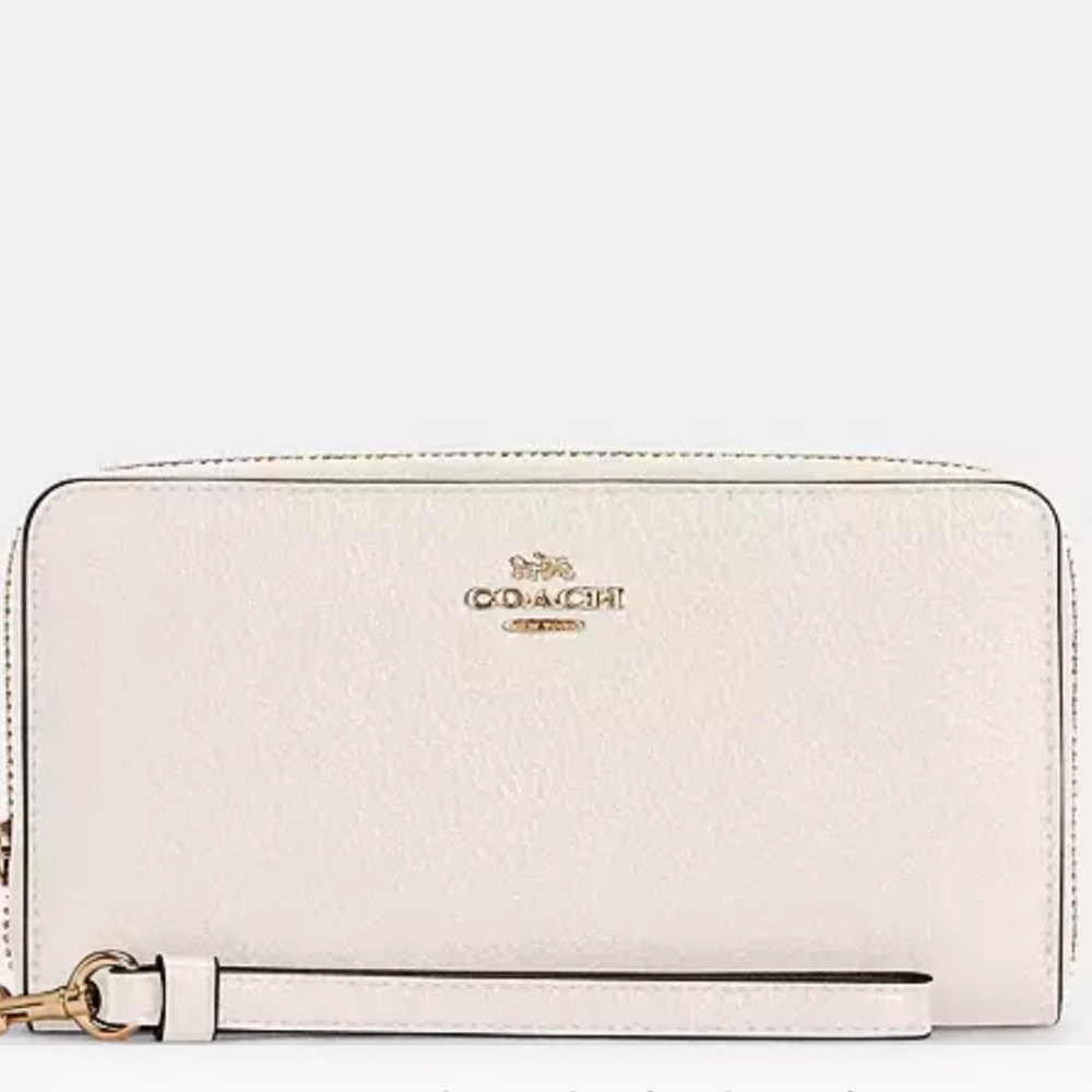 NWT Coach Long Zip Around Wallet